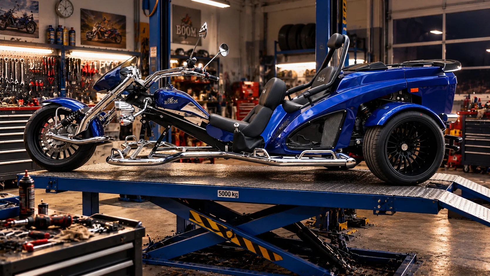 BOOM Trike in einer besonderen Umgebung